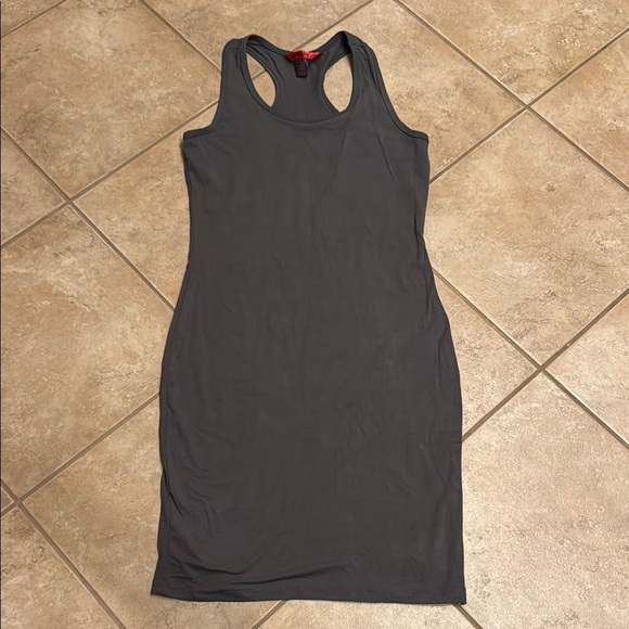 Hot Kiss Gray Halter Bodycon Mini Dress - Picture 1 of 2